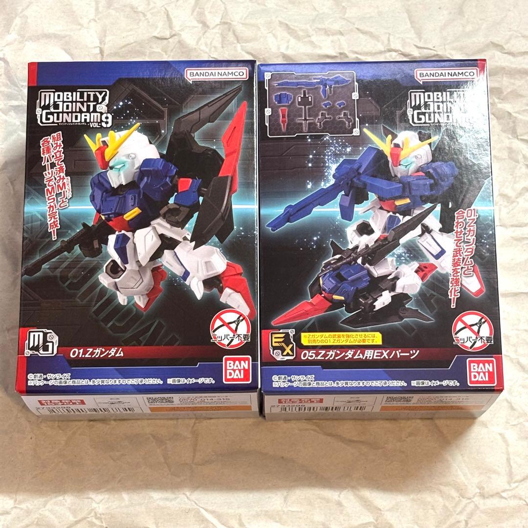 モビリティジョイントガンダム Zガンダム ガンダムMk-Ⅱ 百式 キュベレイ