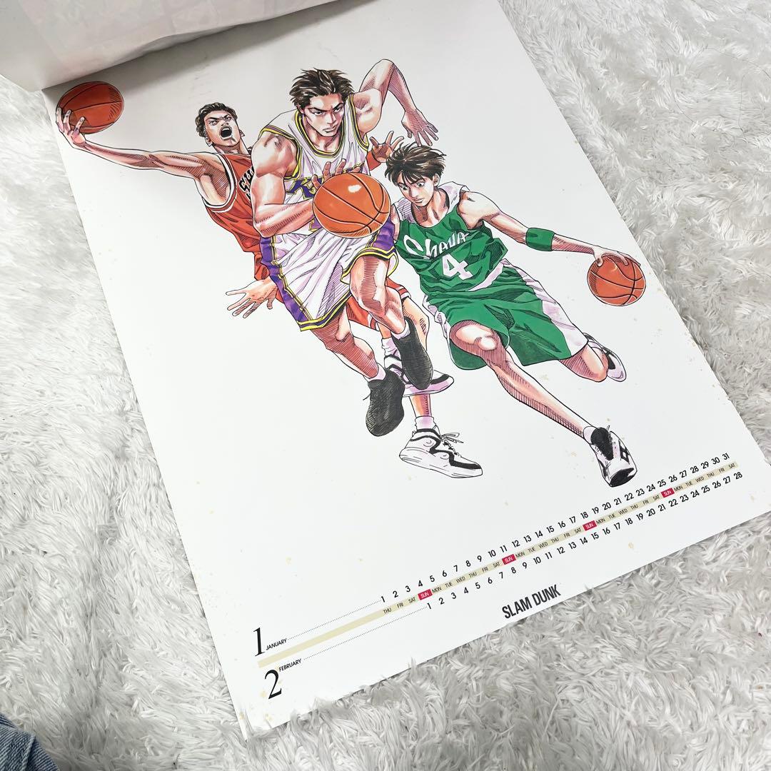 激レア スラムダンク SLAM DUNK 1998年 カレンダー 井上雄彦