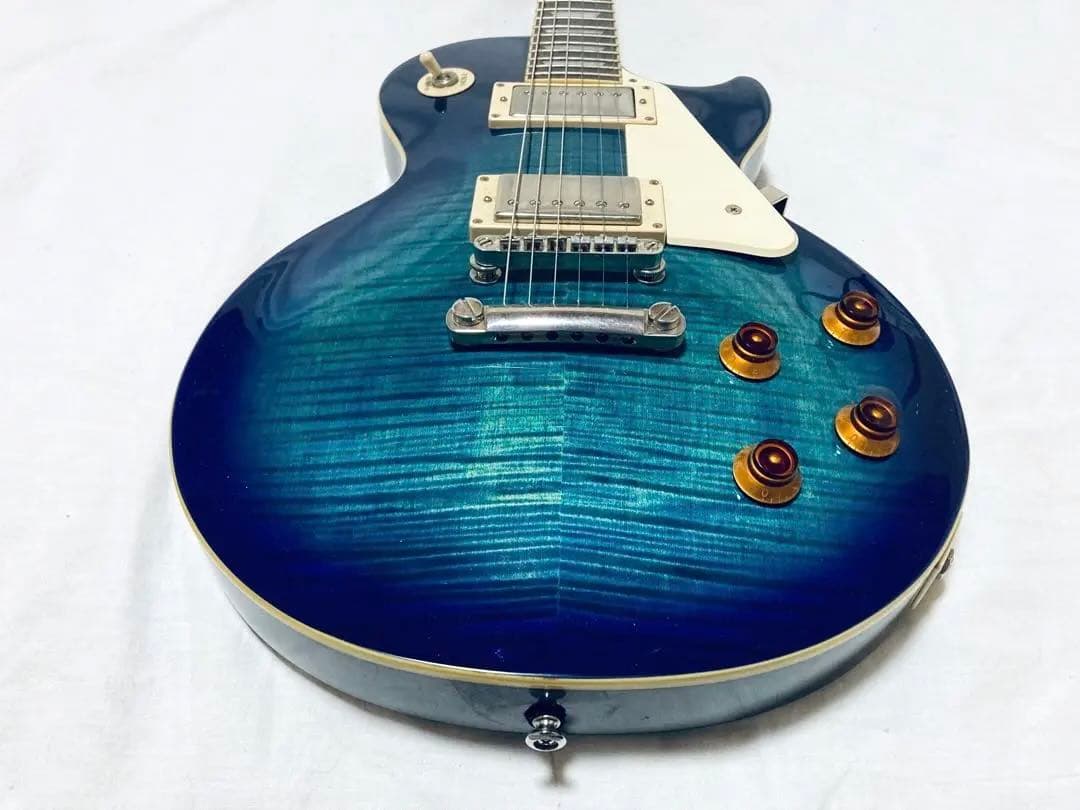 Epiphone Les Paul Standard 美品 希少色 ブルー