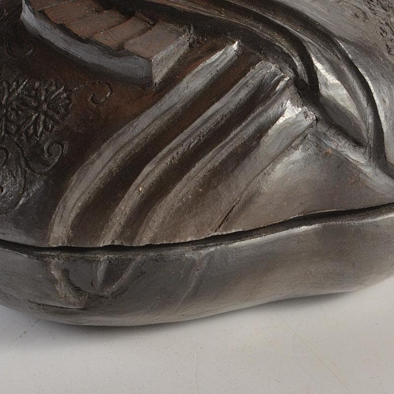 茶道具　香道具　貝形　香合　共箱　V　6541