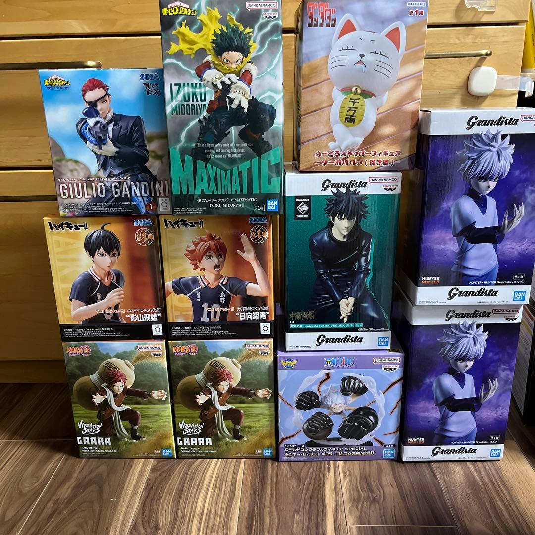 最新 人気 未開封 プライズ フィギュア まとめ売り 9セット