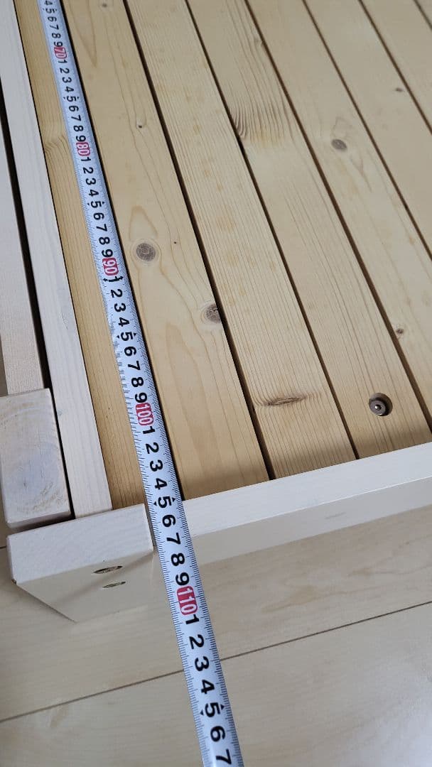 すのこ 伸縮　シングルベッドフレーム(10/20までの出品)