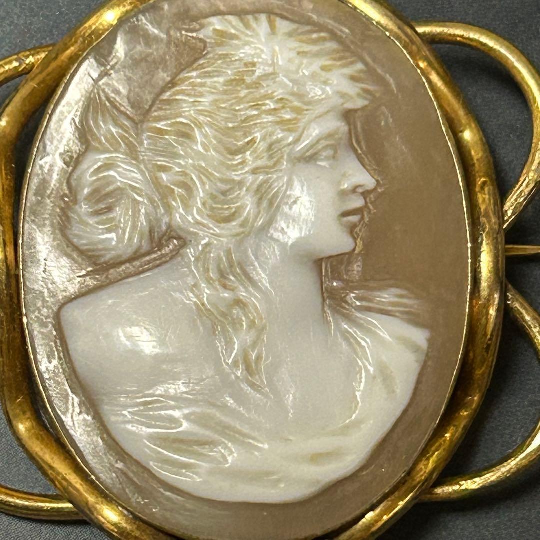 アンティークシェルカメオです