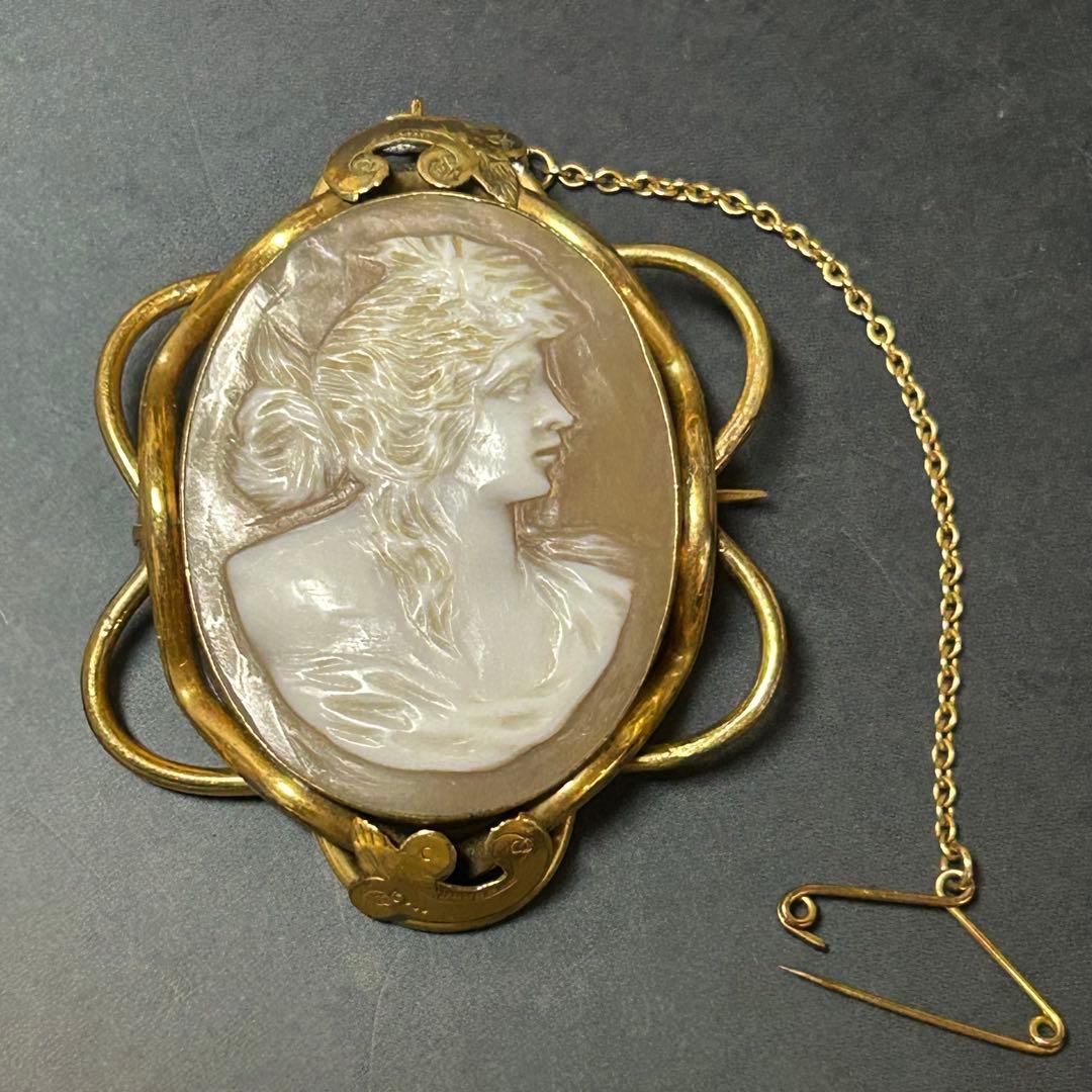 アンティークシェルカメオです