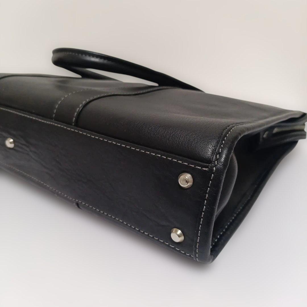 土屋鞄 プロータ 本革レザー ビジネスバッグ ブラック 美品