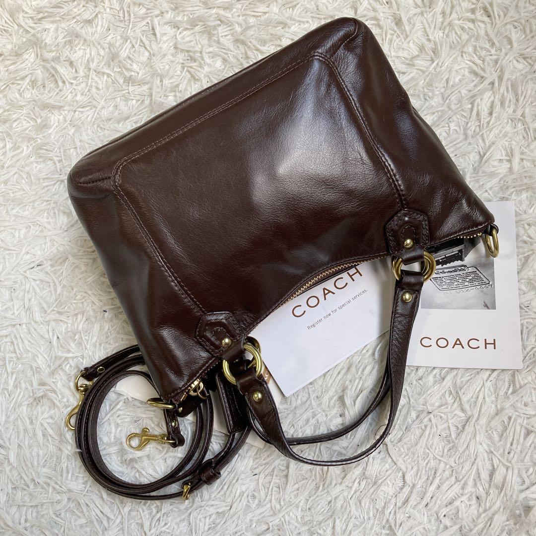 極美品 vintage coach old archive y2k キャンベル