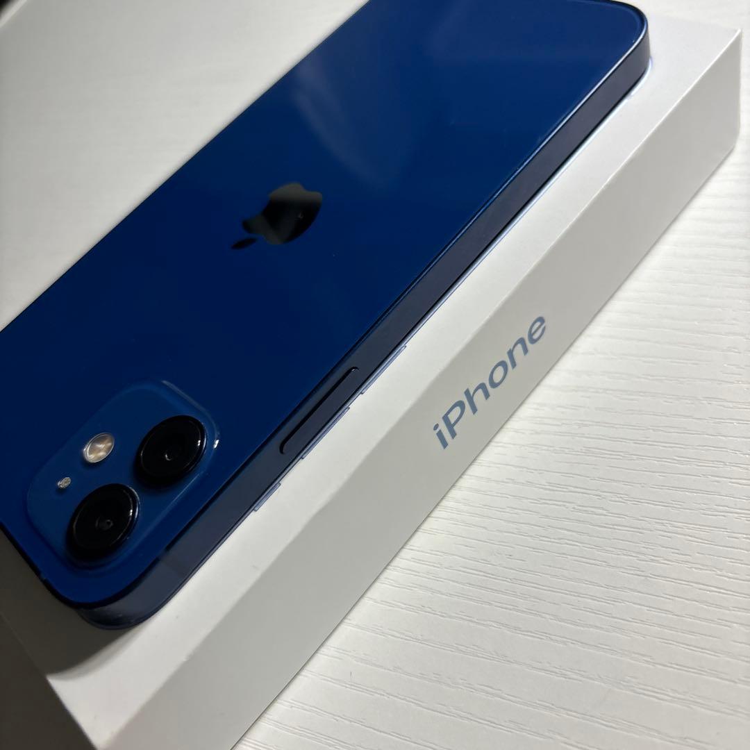iPhone 12 256GB ブルー SIMフリー 極美品