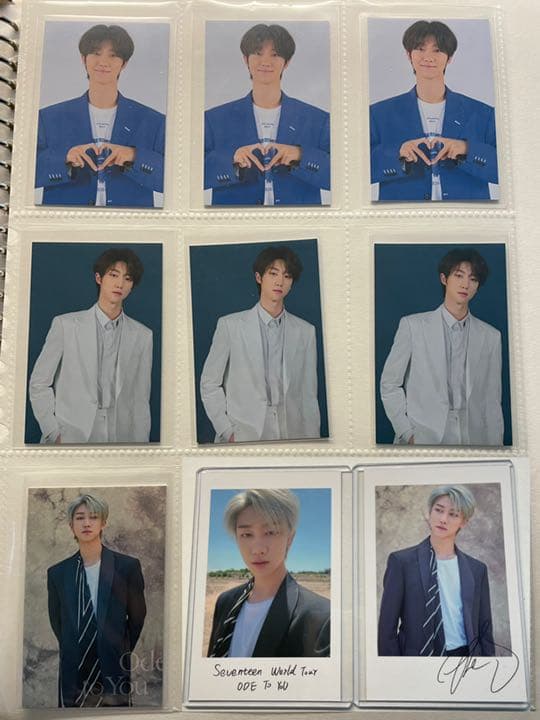 SEVENTEEN ode to you 公式トレカ ミンハオ ディエイト