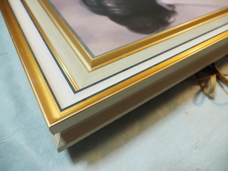 絵画　 油彩　高坂卓至「裸婦」 サイン　F6サイズ　額装済み 肉筆手描き