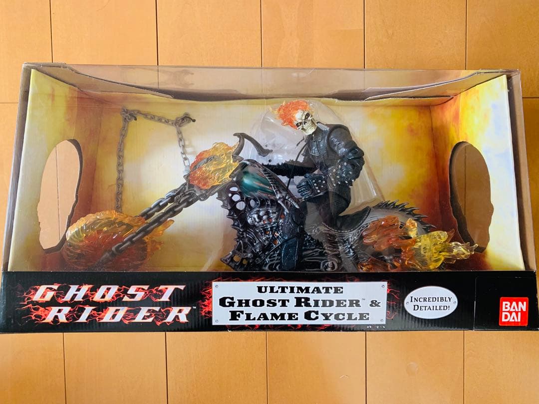 アルティメットゴーストライダー＆フレイムサイクル　マーベル　バンダイ