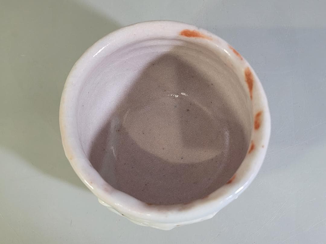 茶道具 志野茶碗 作家物 共箱 未使用 DT477