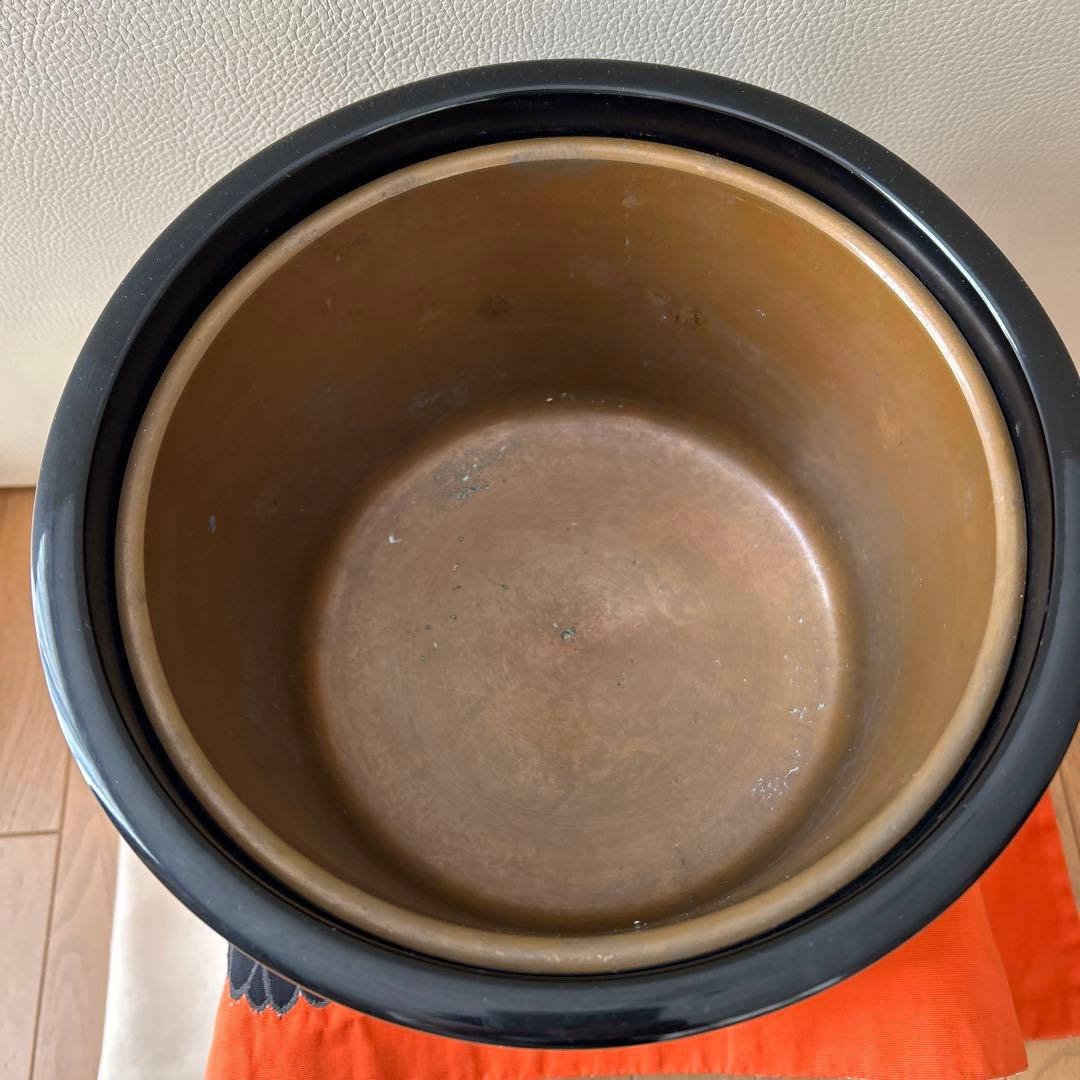 美品　アンティーク火鉢　鎌倉彫　大正時代~昭和初期