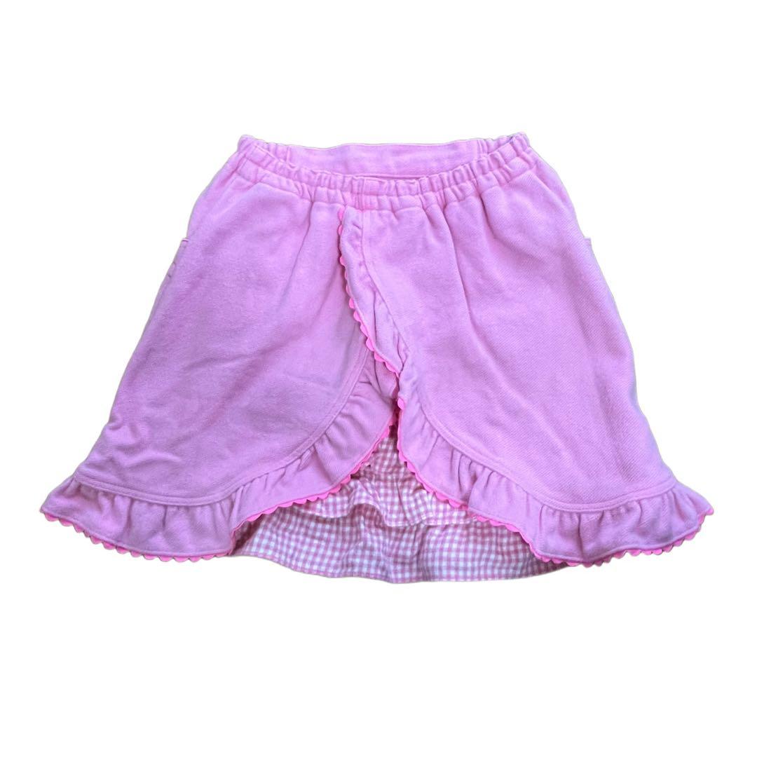 ✨激レア美品✨メゾピアノ 平成　みみぽぽ　ピンクフリルスカート 130