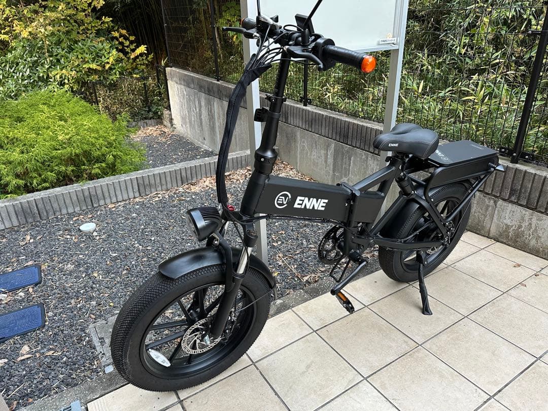 ⭐*️様 未使用車　enne f750 折りたたみ電動自転車　引き取り限定❗️
