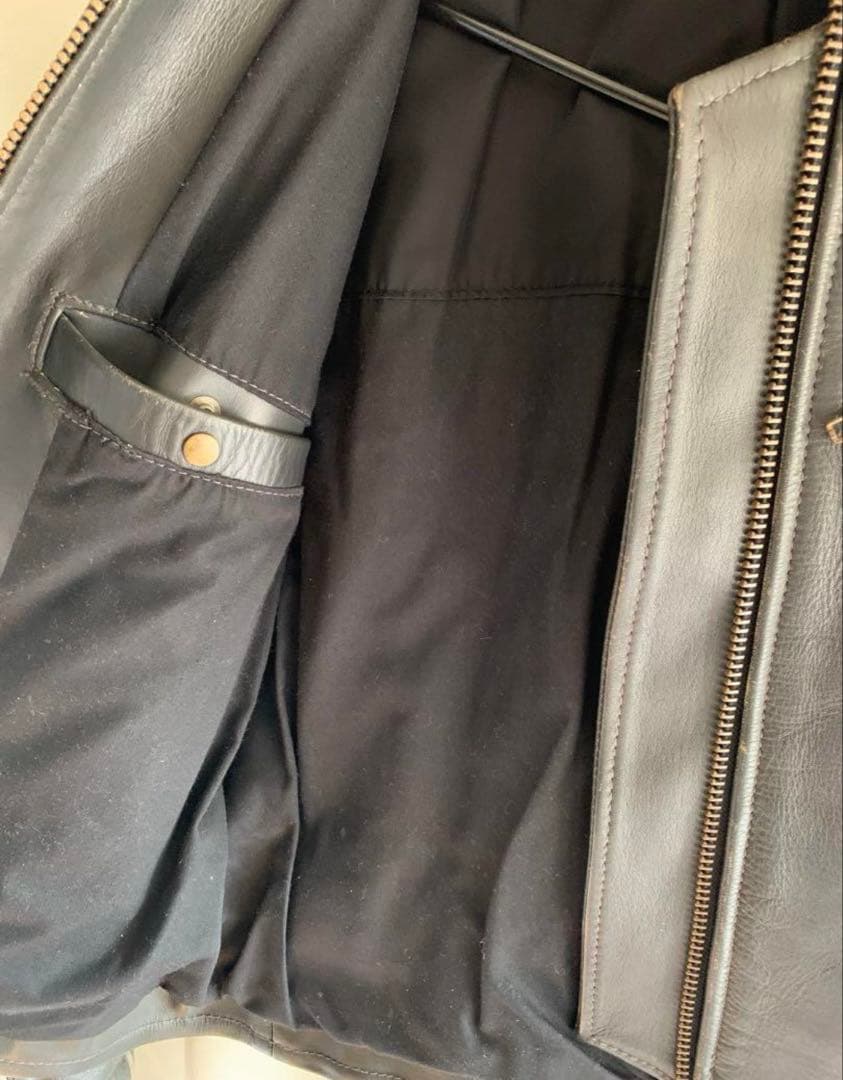 COMME des GARÇONS レザーライダースジャケットS