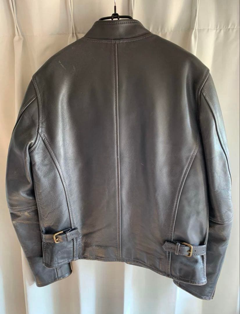 COMME des GARÇONS レザーライダースジャケットS