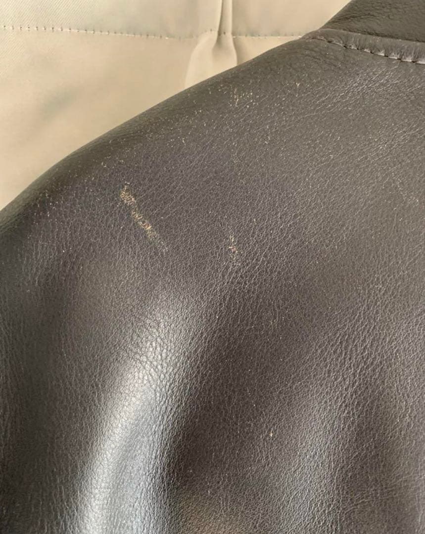 COMME des GARÇONS レザーライダースジャケットS