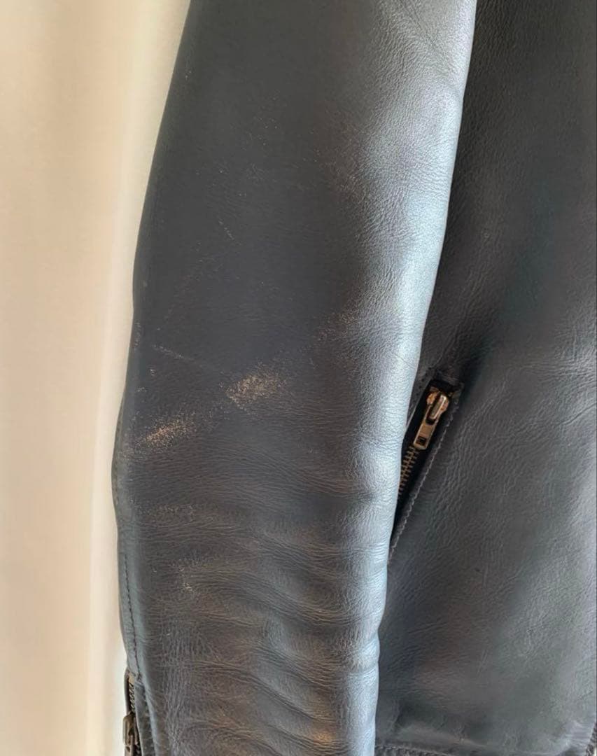 COMME des GARÇONS レザーライダースジャケットS