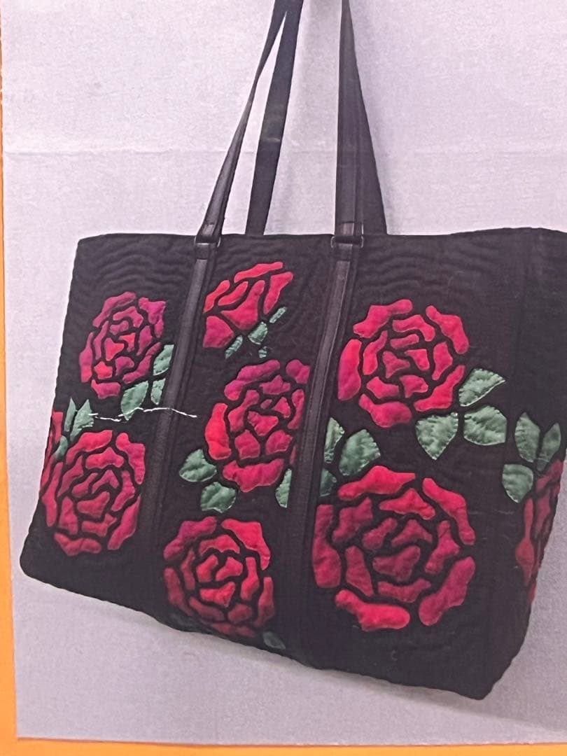 キャシーマム♡ステンドローズのトートバッグ キット♡バラ