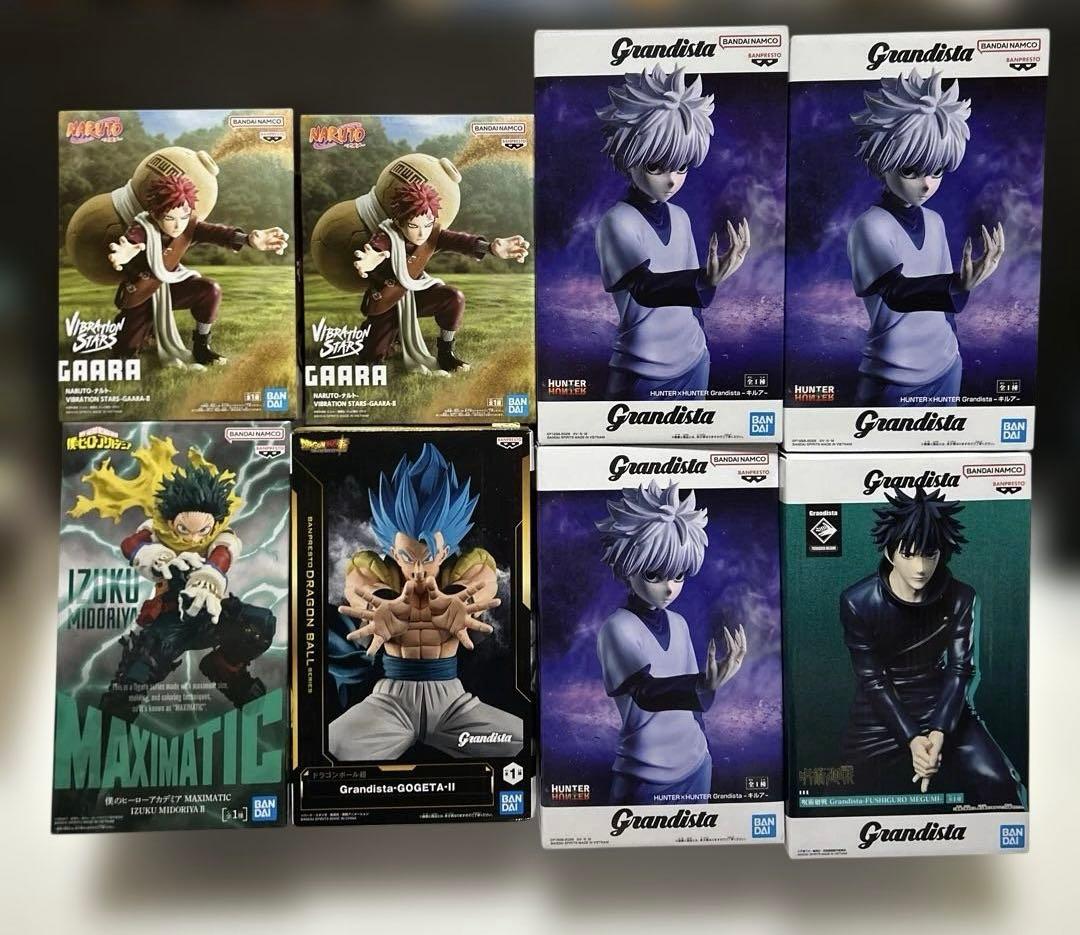 人気アニメ　最新プライズフィギュア　8体セットまとめ売り