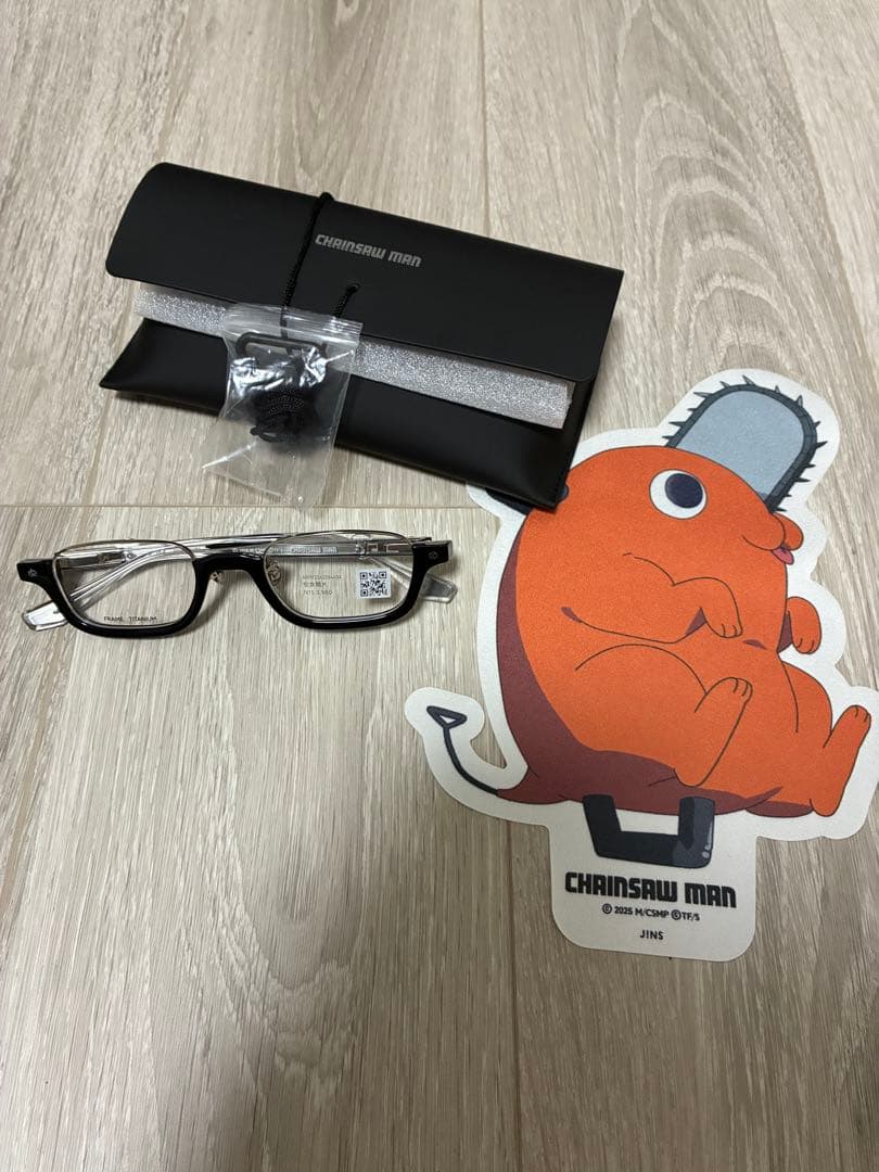 jins　チェンソーマン　コラボ　レゼ　メガネ　眼鏡