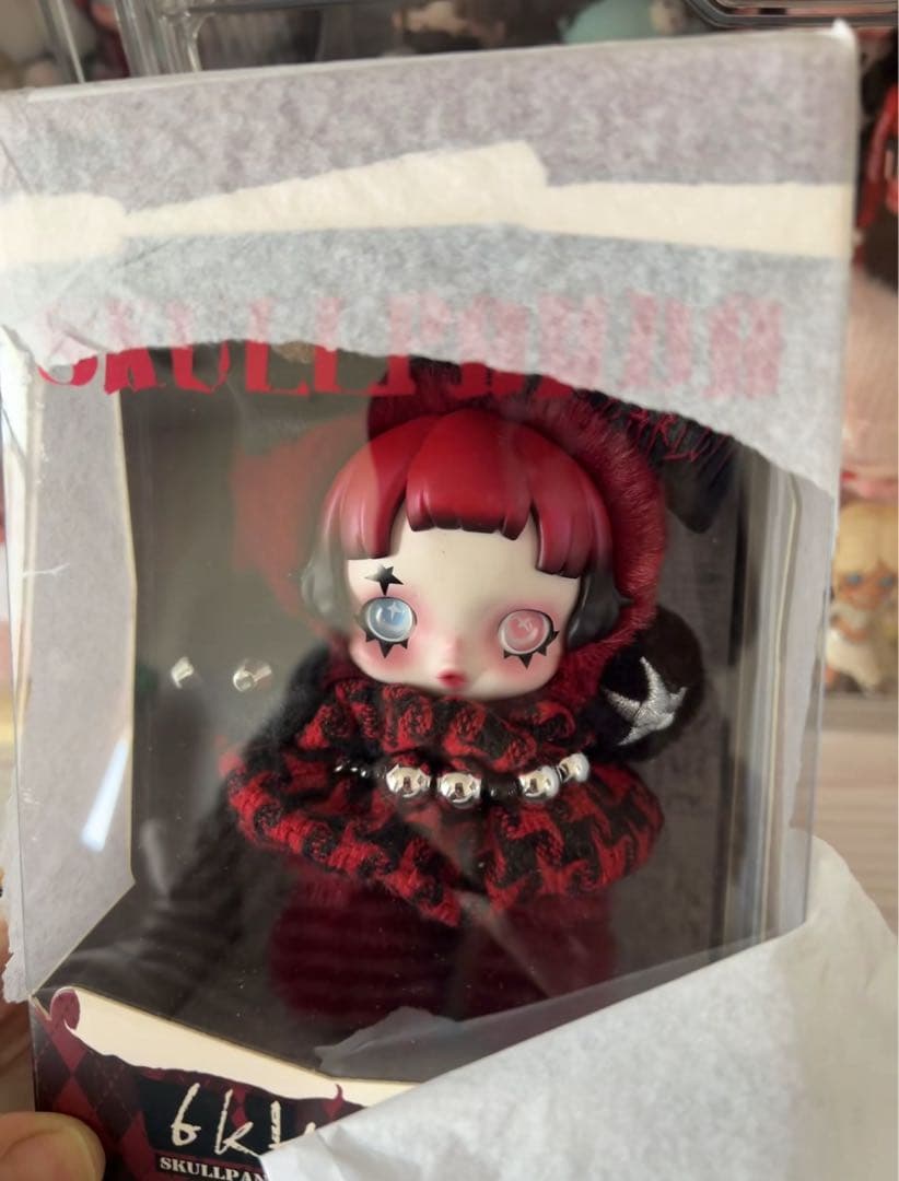 SKULLPANDA ヨーロッパ限定 ぬいぐるみペンダント