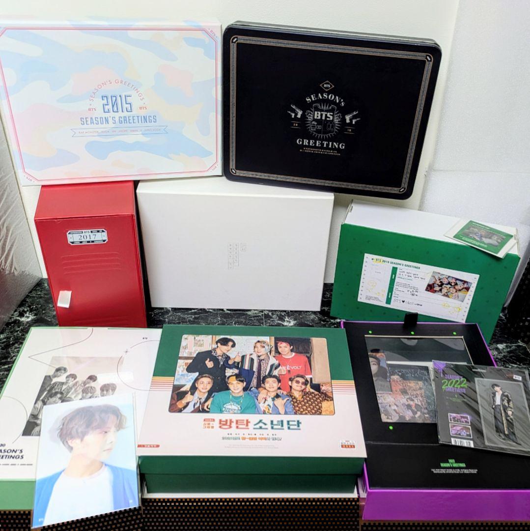 BTS SEASONS GREETINGS 2015 〜 2022 DVD