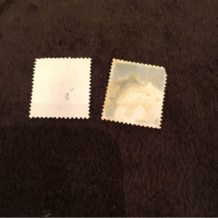 古い普通切手 中尊寺金色堂 エラー切手？