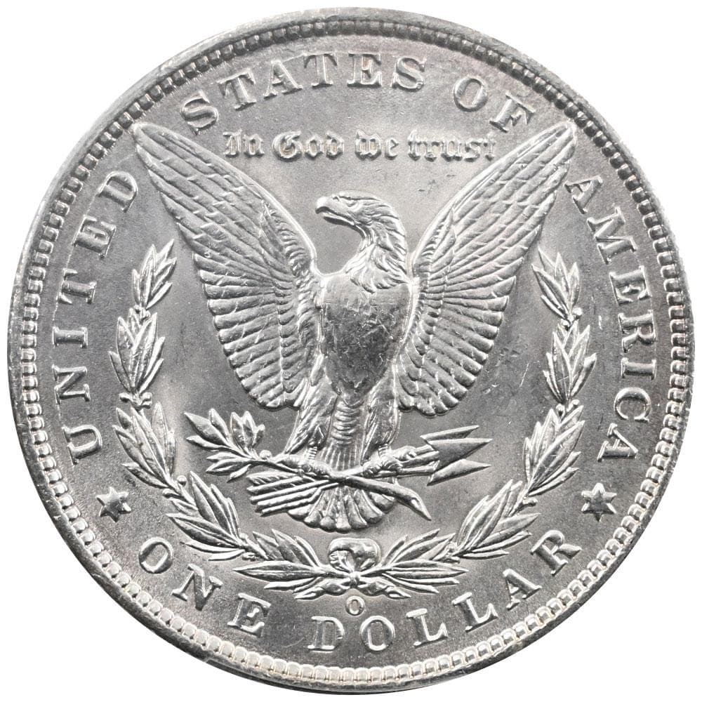 1900-O モルガンダラー銀貨 Genuine Cleaned-UNC 125