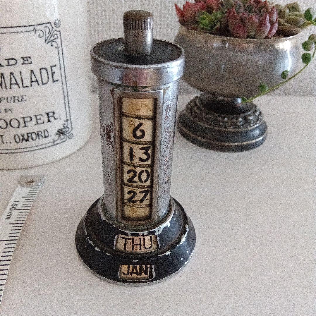 アンティーク卓上カレンダー　レア　ジャンク