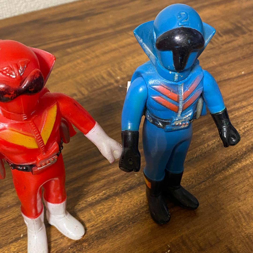 ポピー ゴレンジャー ソフビ アカレンジャー キレンジャー アオレンジャー