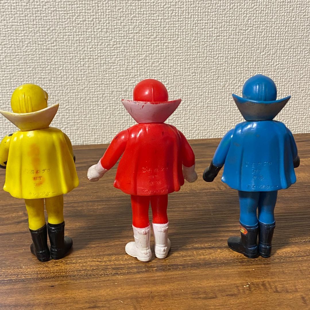 ポピー ゴレンジャー ソフビ アカレンジャー キレンジャー アオレンジャー