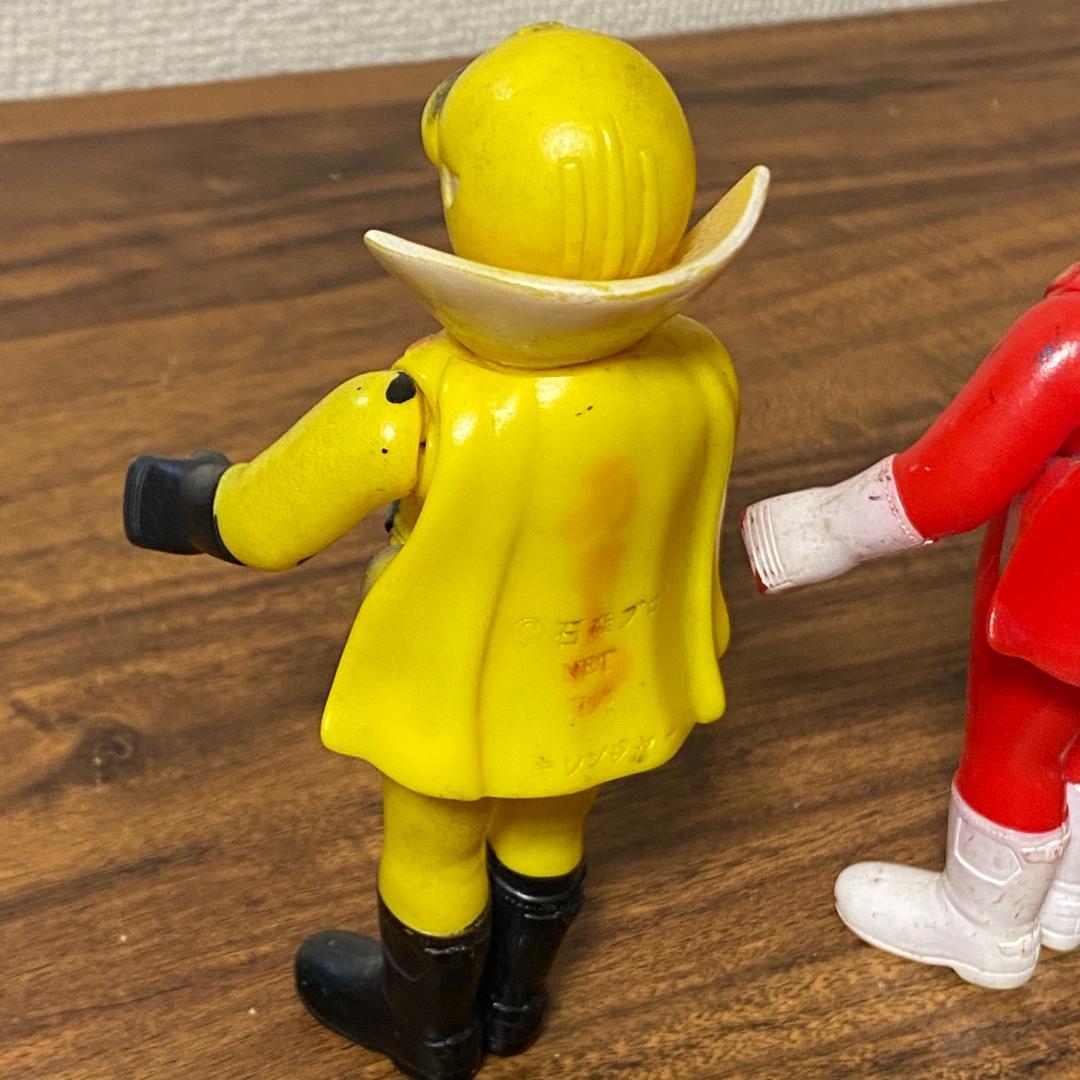 ポピー ゴレンジャー ソフビ アカレンジャー キレンジャー アオレンジャー