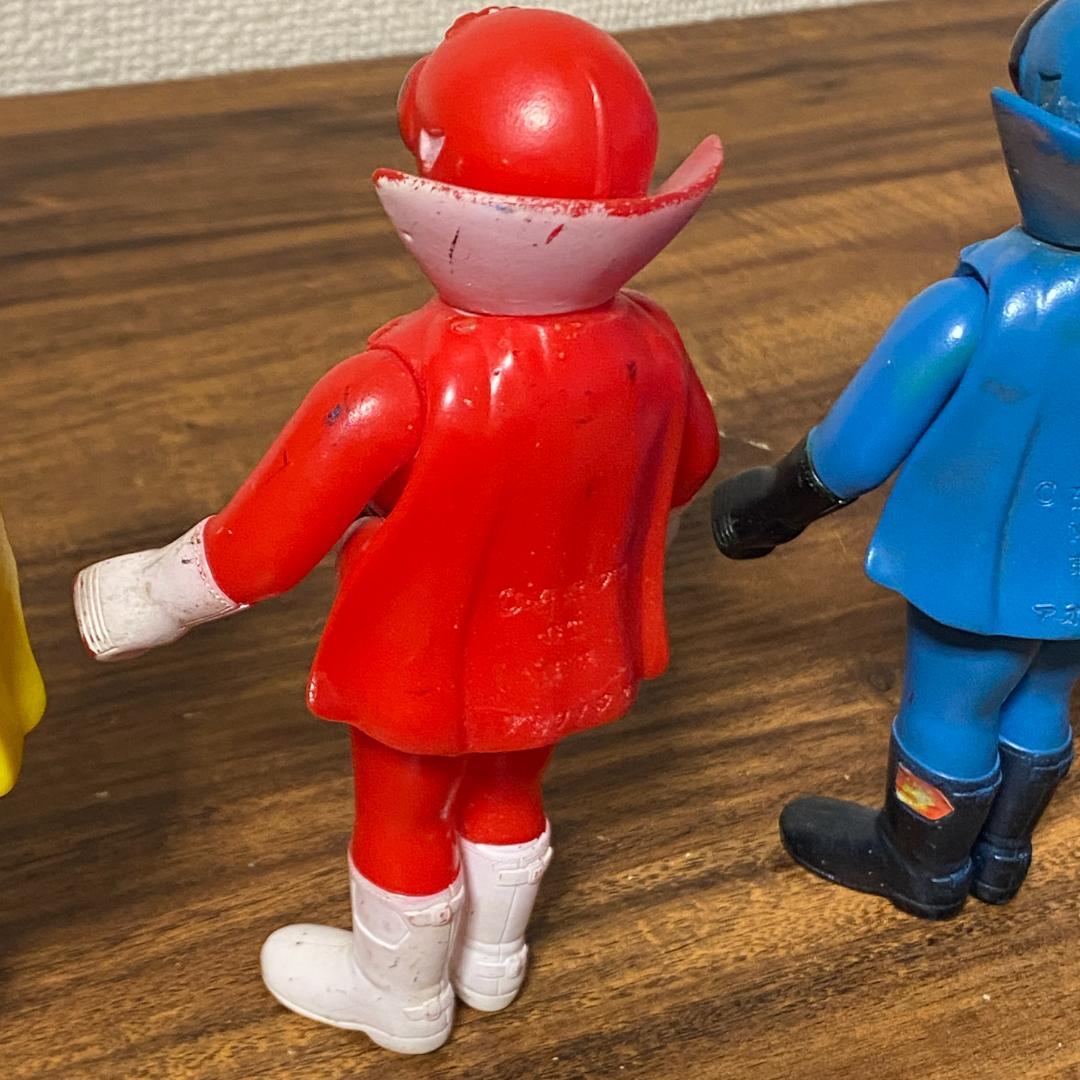 ポピー ゴレンジャー ソフビ アカレンジャー キレンジャー アオレンジャー