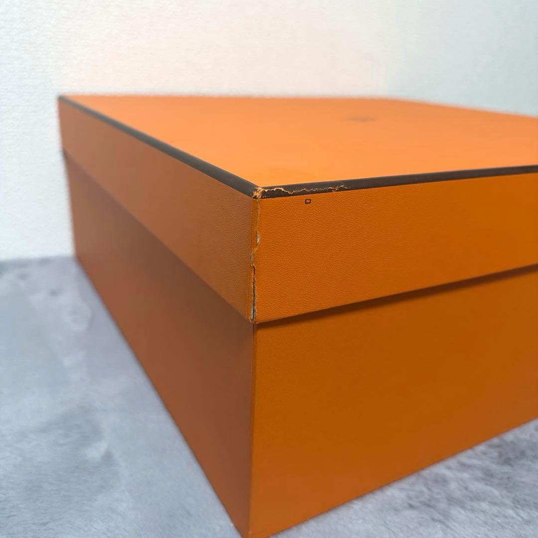 【美品】【一角破れあり】HERMES エルメス　バーキン30空箱 正方形