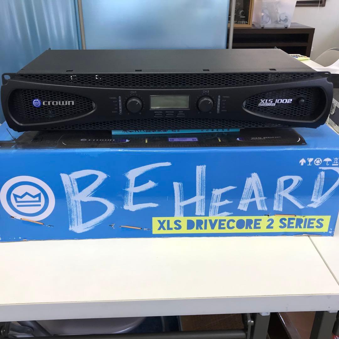 パワーアンプCROWN XLS1002