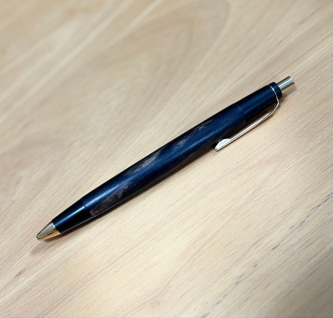 野原工芸　新型　特上黒柿　シャープペンシル　金金具　メルカリ内でおそらく最安！