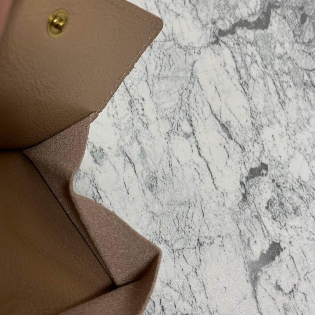 IL BISONTE イルビゾンテ　ベージュ 二つ折り財布