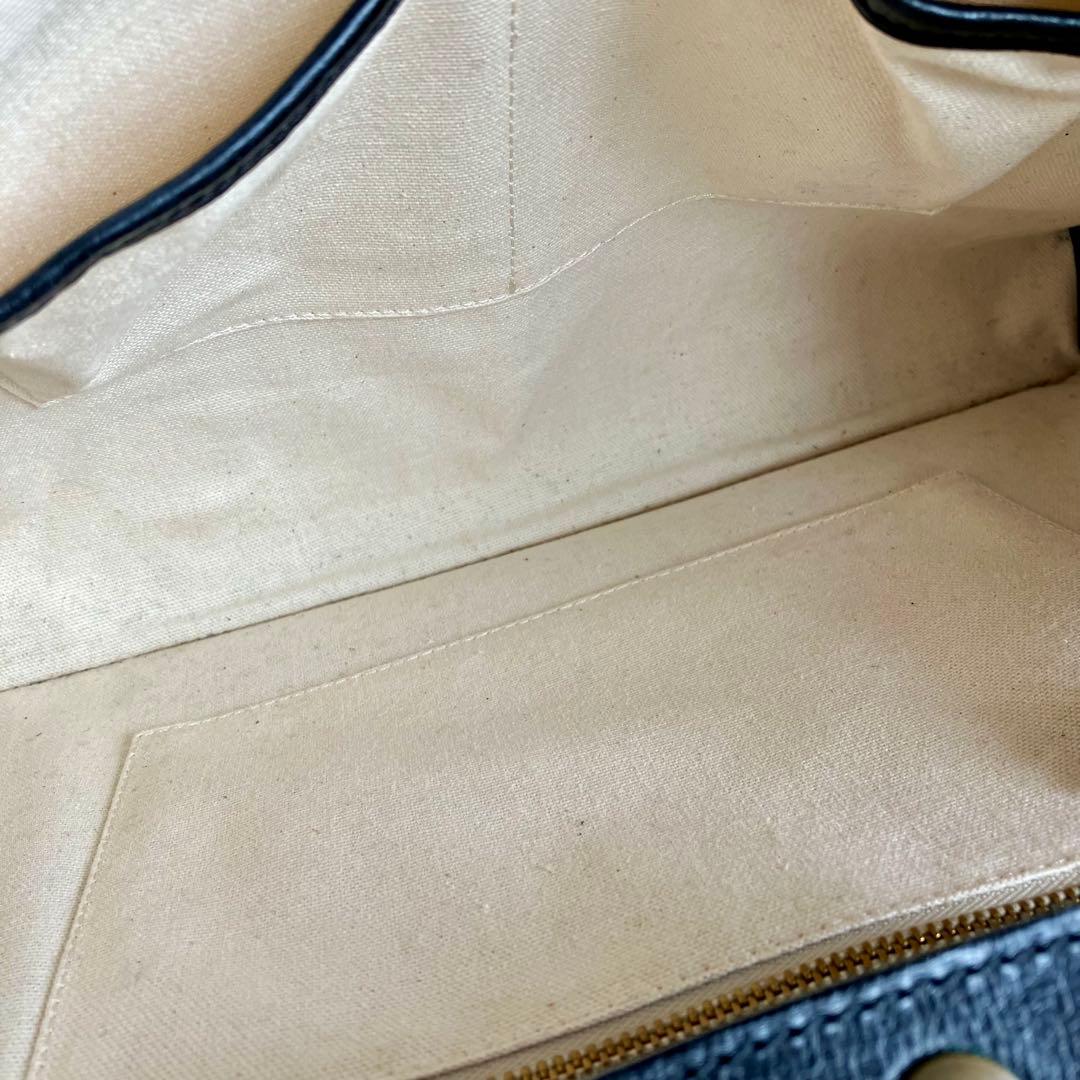 バッグ Felisi Black Leather Tote Handbag 13-44