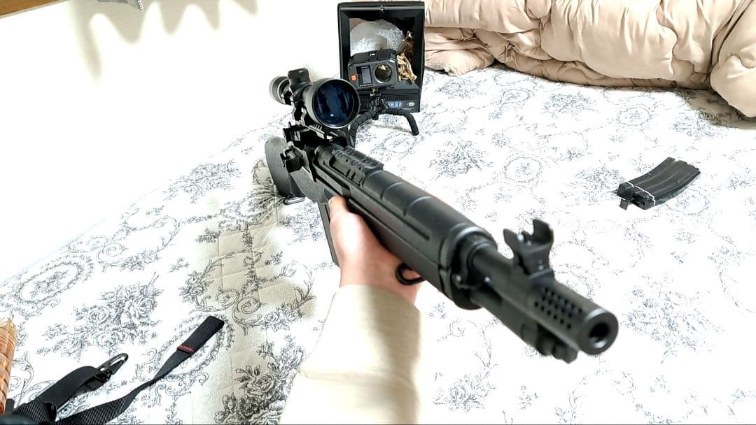 東京マルイ M14 SOCOM マウント スコープ 予備マガジン セット