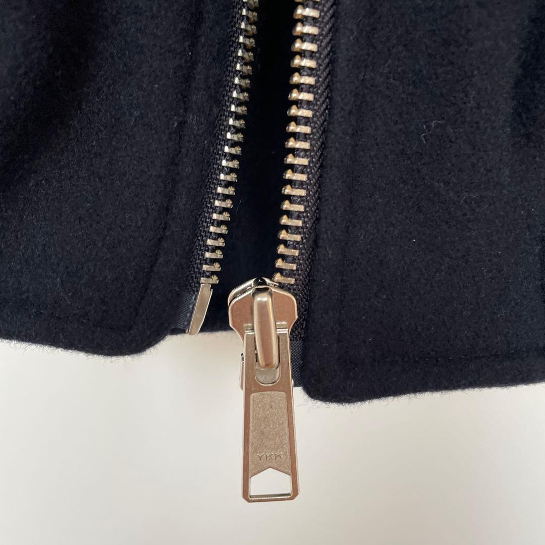 サンフラワーインターナショナルギャラリービームスウールボンバージャケットネイビー