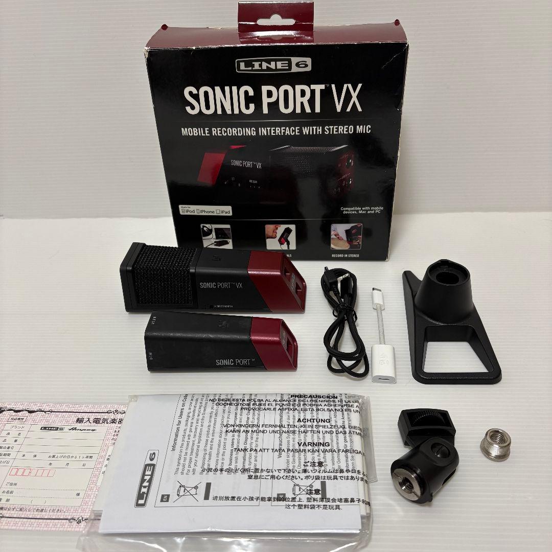 ★2セット★LINE 6 SONIC PORT VX オーディオインターフェイス