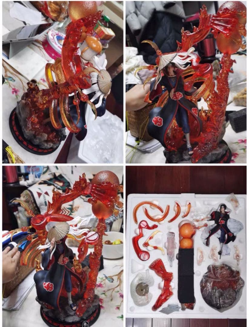 NARUTO ナルト うちはイタチ 1/8 ガレージキット ガレキ スタチュー①