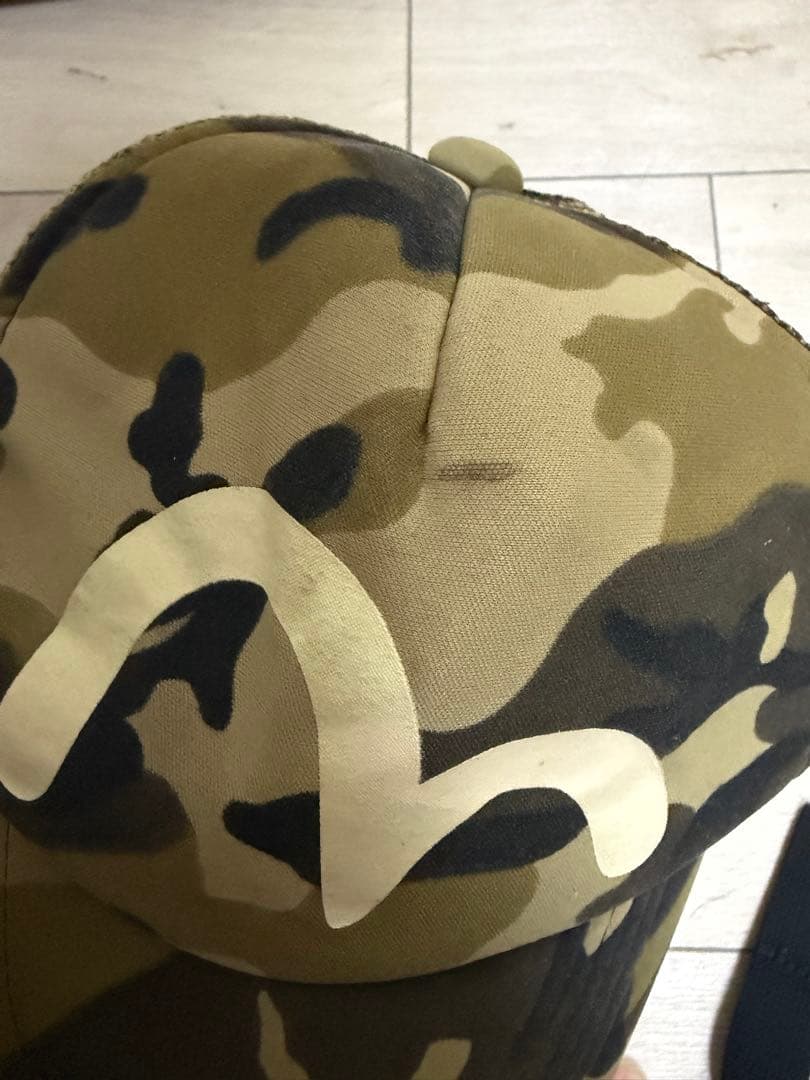 激レア　EVISU 迷彩キャップ