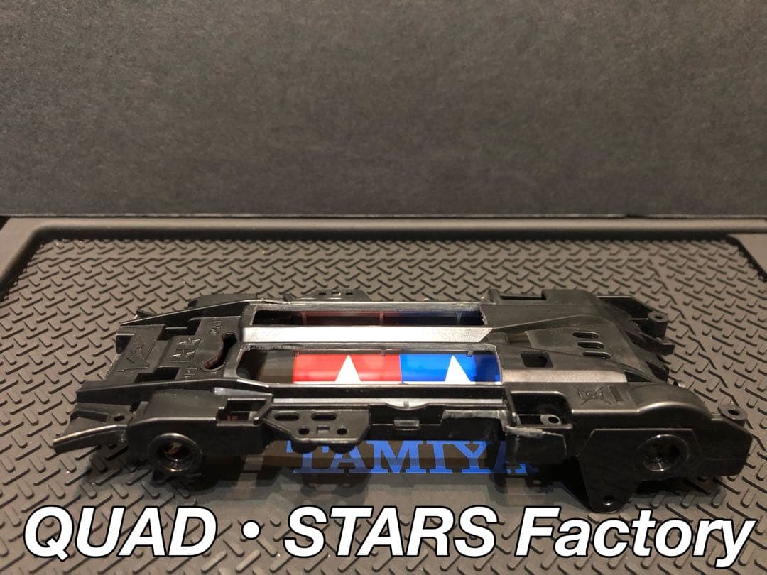 【MARU】VZシャーシ／バンパーレス＆軽量加工＋モーター押さえプレート