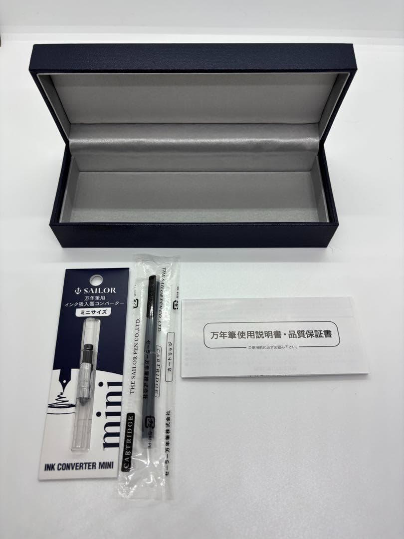 銀山スノーグレー・万年筆 パルム　B