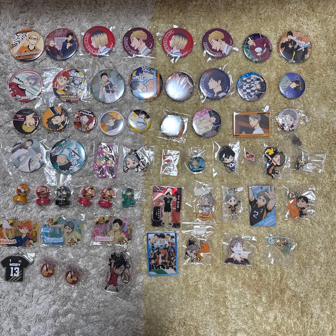 ハイキュー!! 缶バッジ 、アクリルスタンドセット【5292