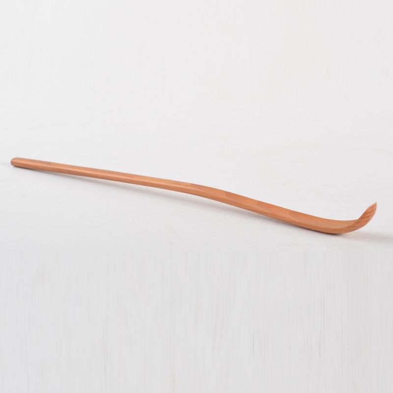 茶道具　妙喜庵　武田士延作　茶杓　銘「老松」　共筒共箱　C　6659