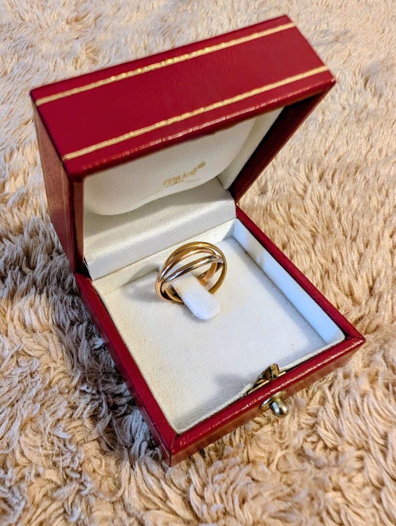Cartier（箱付き）47 トリニティリング　指輪