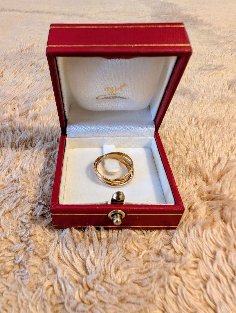 Cartier（箱付き）47 トリニティリング　指輪